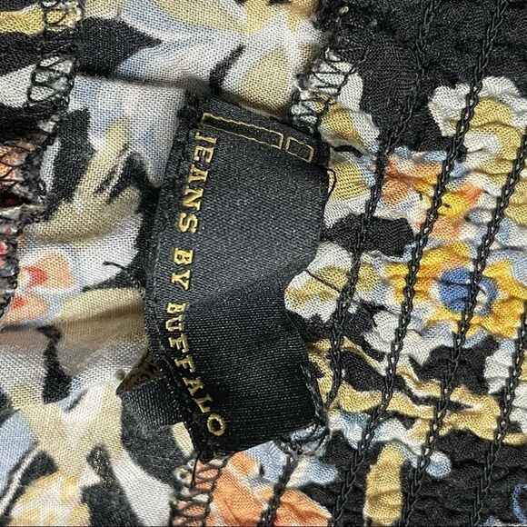 I Jeans by Buffalo floral double slit maxi skirt - Picture 9 of 12